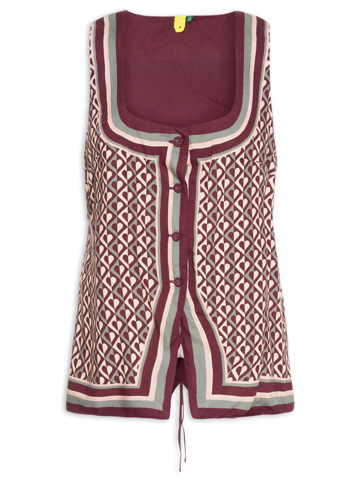 Colete Feminino Amore - Marrom