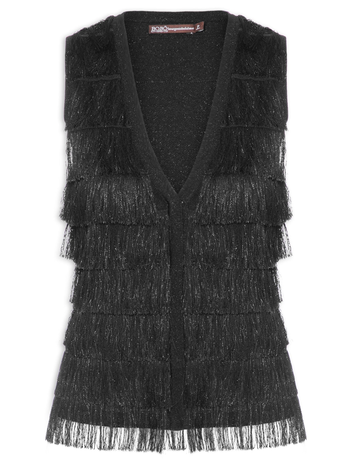 Colete Feminino Angel Tricot - Preto