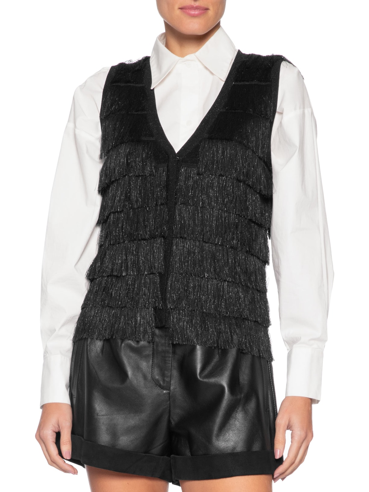 Colete Feminino Angel Tricot Preto Bo.bô