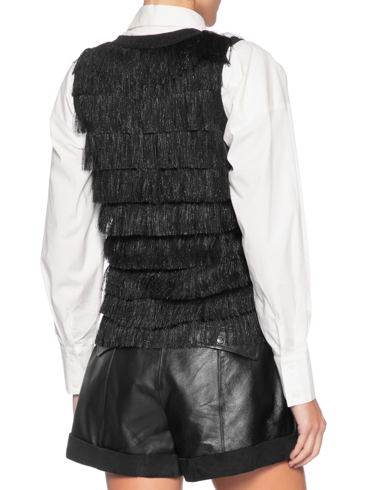 Colete Feminino Angel Tricot Preto Bo.bô