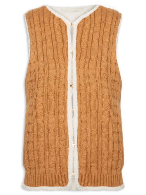 Colete Feminino Athena - Marrom