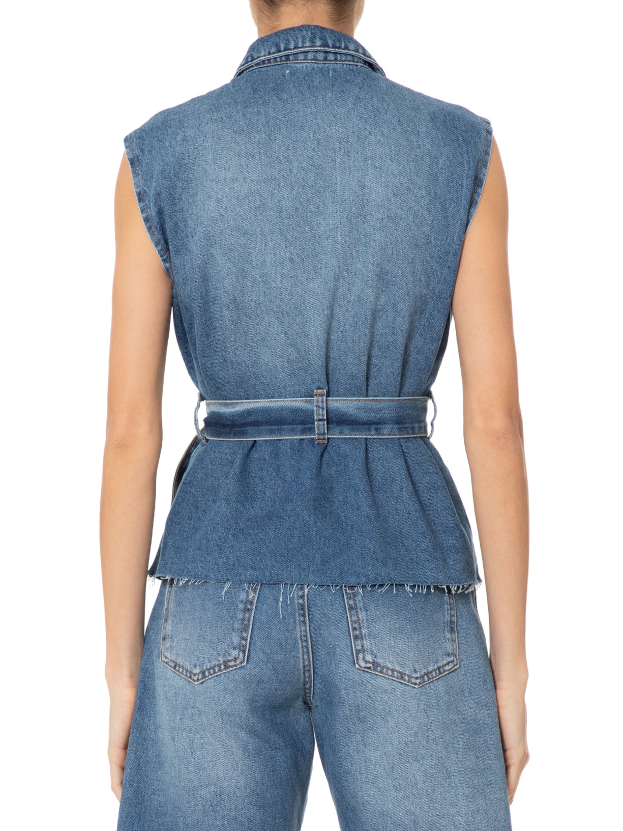 Colete Feminino Aurora Azul Twenty Four Seven