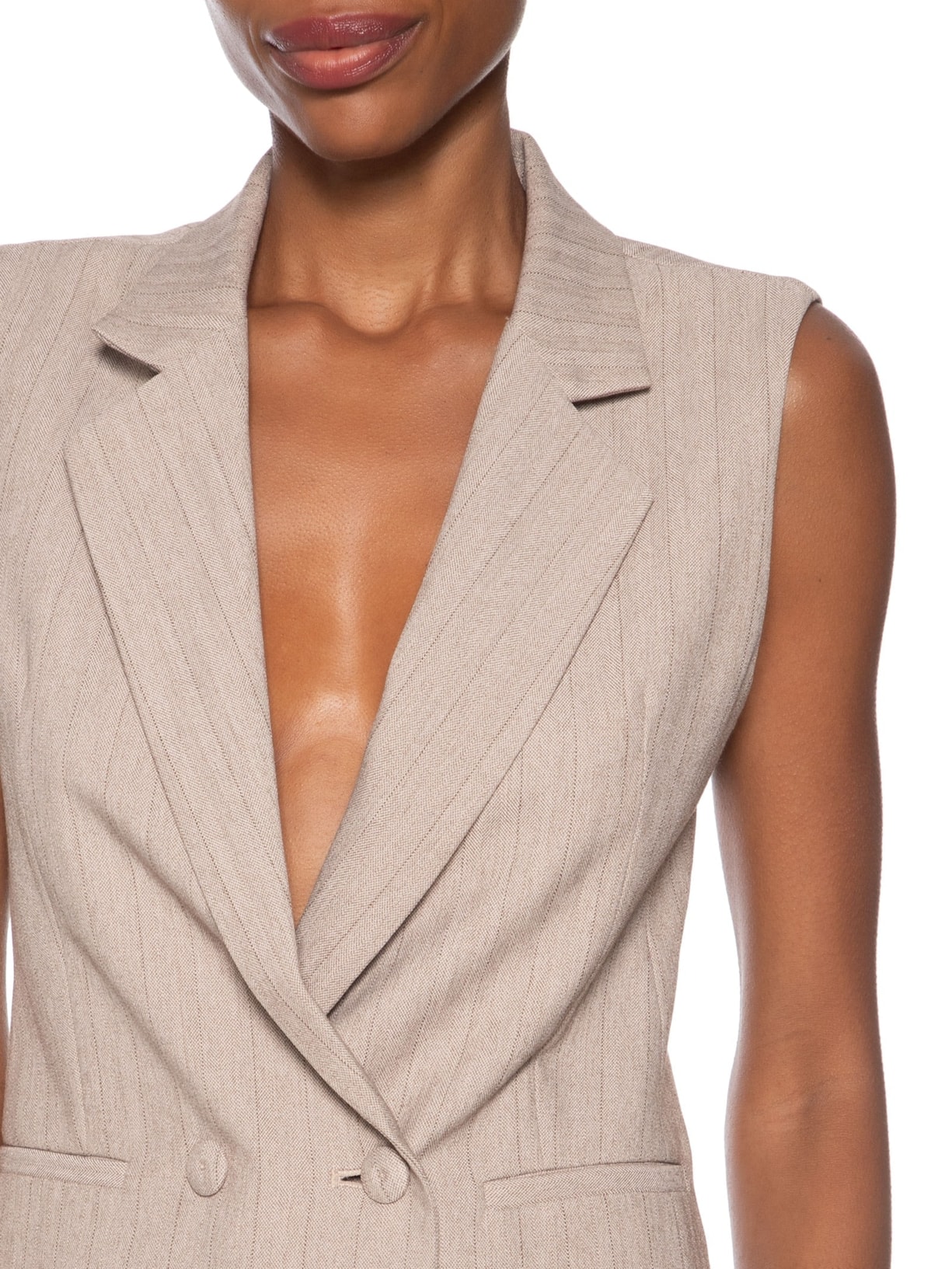 Colete Feminino Aurora Bege Le Lis