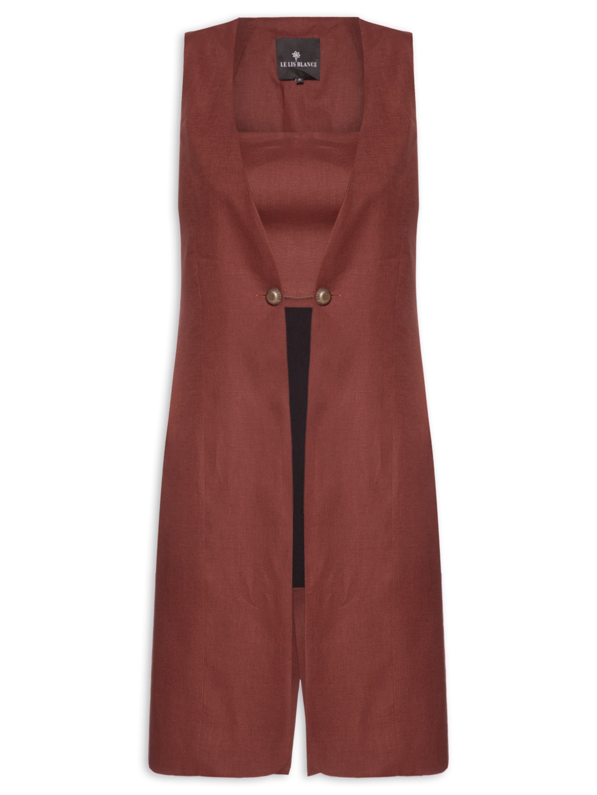 Colete Feminino Catarina - Marrom