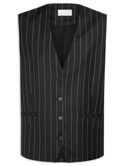 Colete Feminino Catarina - Preto