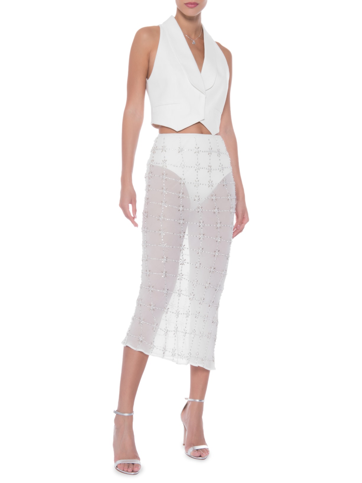 Colete Feminino Church Naturais Andrea Bogosian