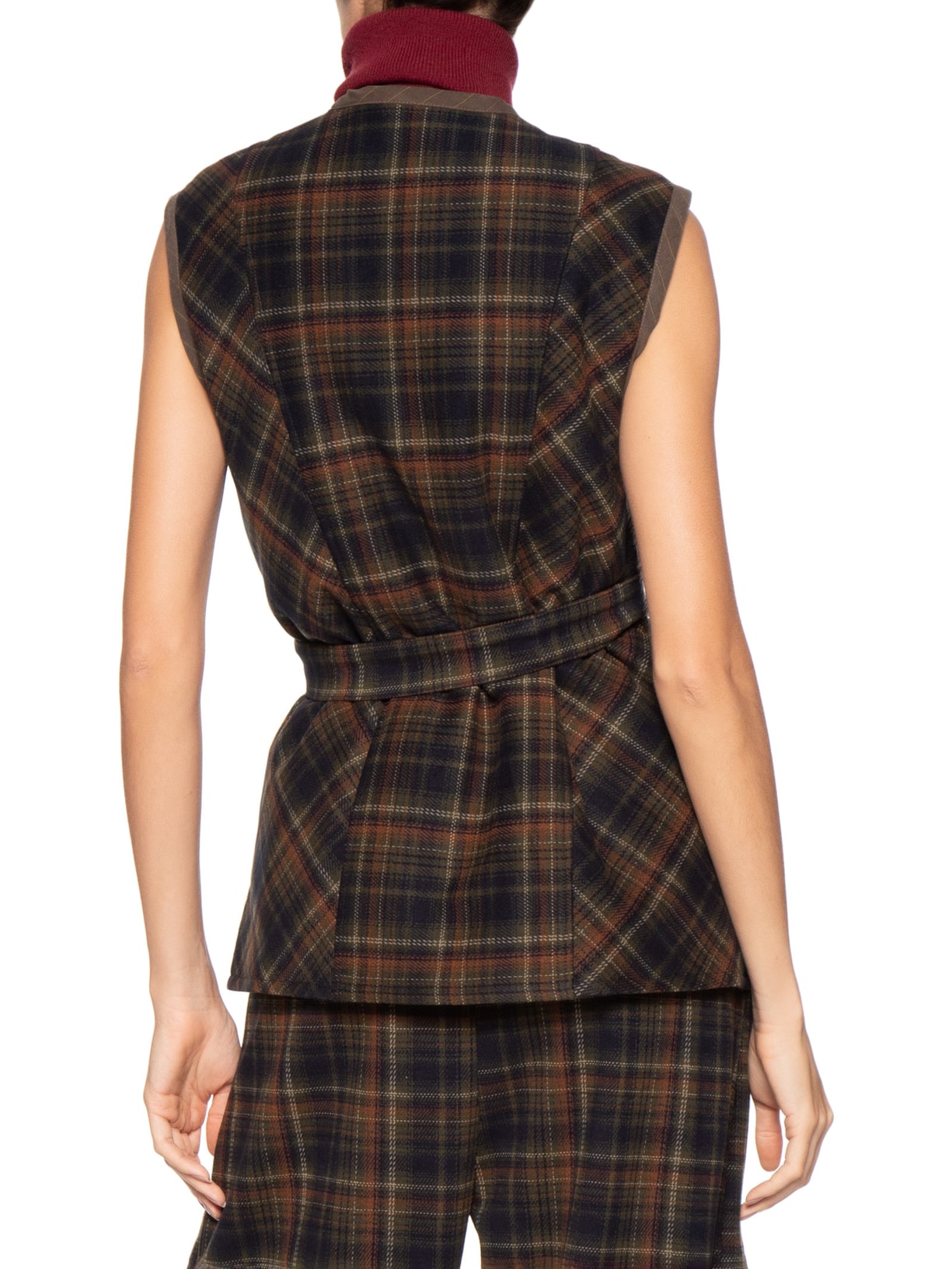 Colete Feminino Contorno Azul A.niemeyer