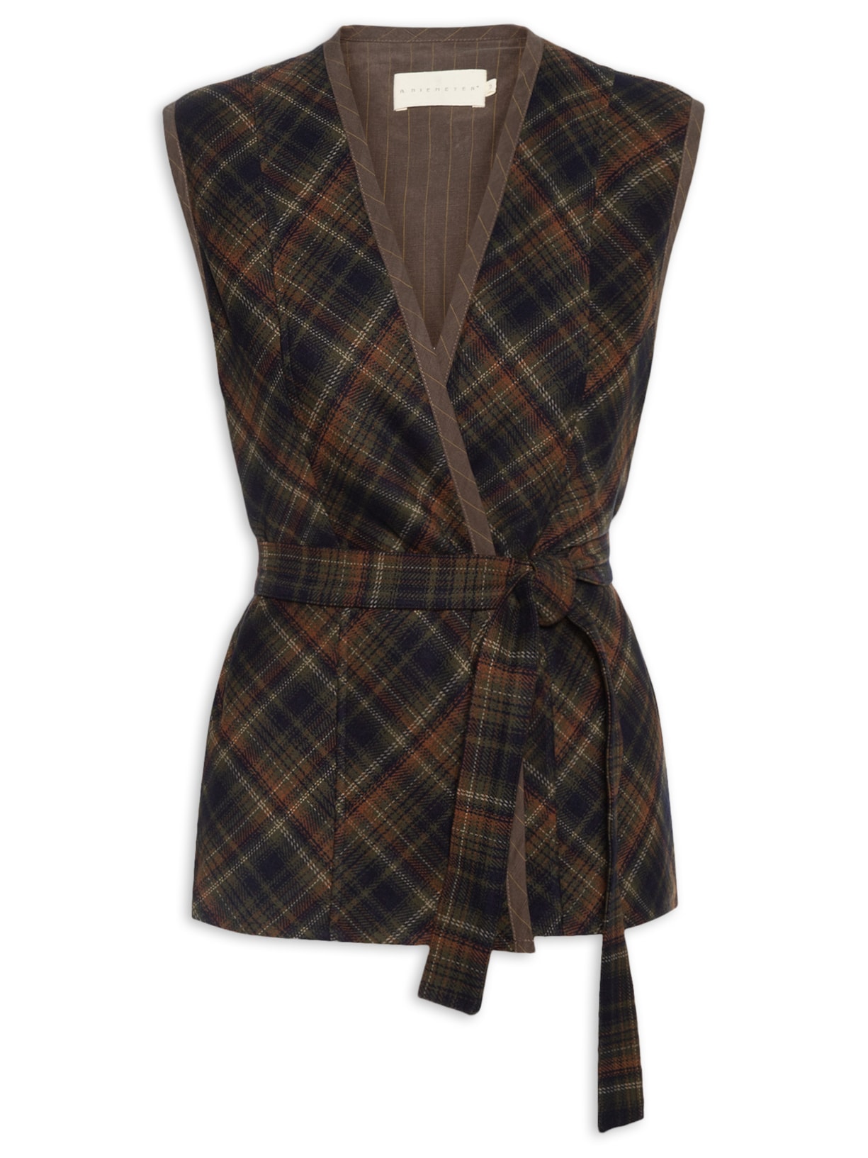 Colete Feminino Contorno Azul A.niemeyer