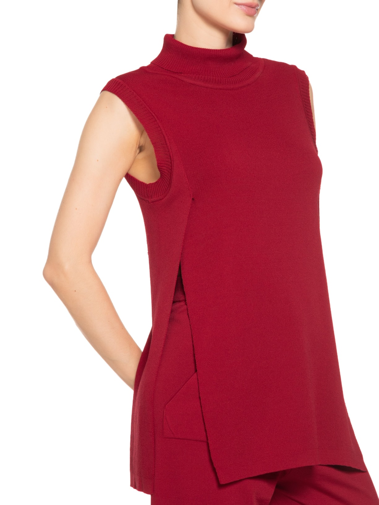 Colete Feminino Daniela Vermelho Twenty Four Seven