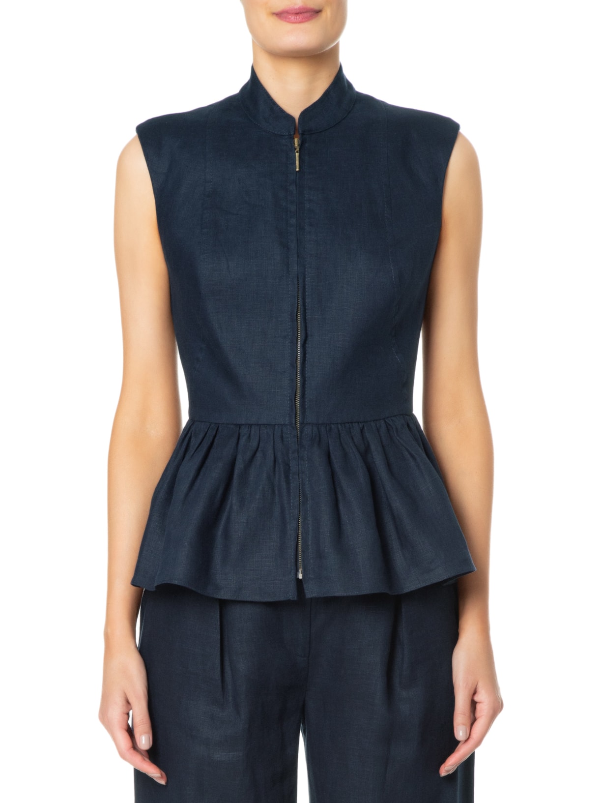 Colete Feminino Elise Azul Carol Bassi