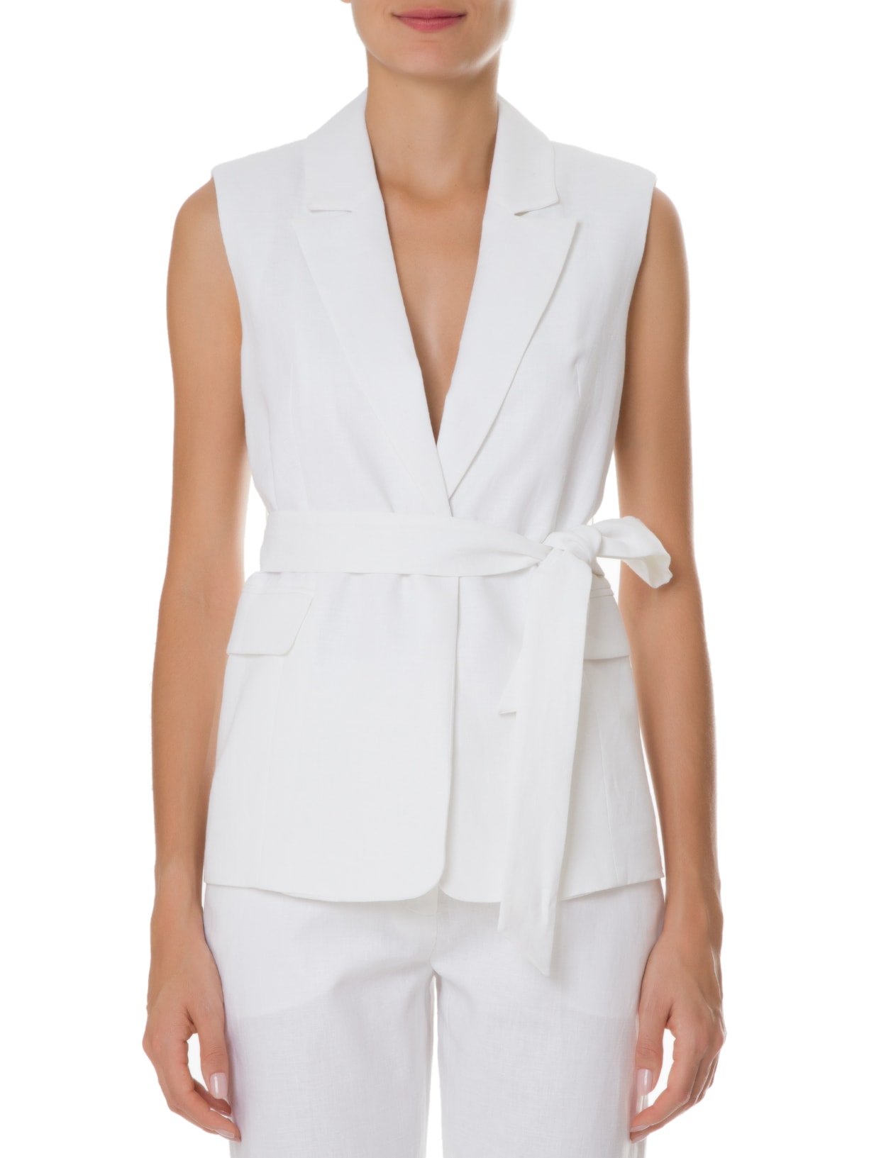 Colete Feminino Emilia Off White Le Lis