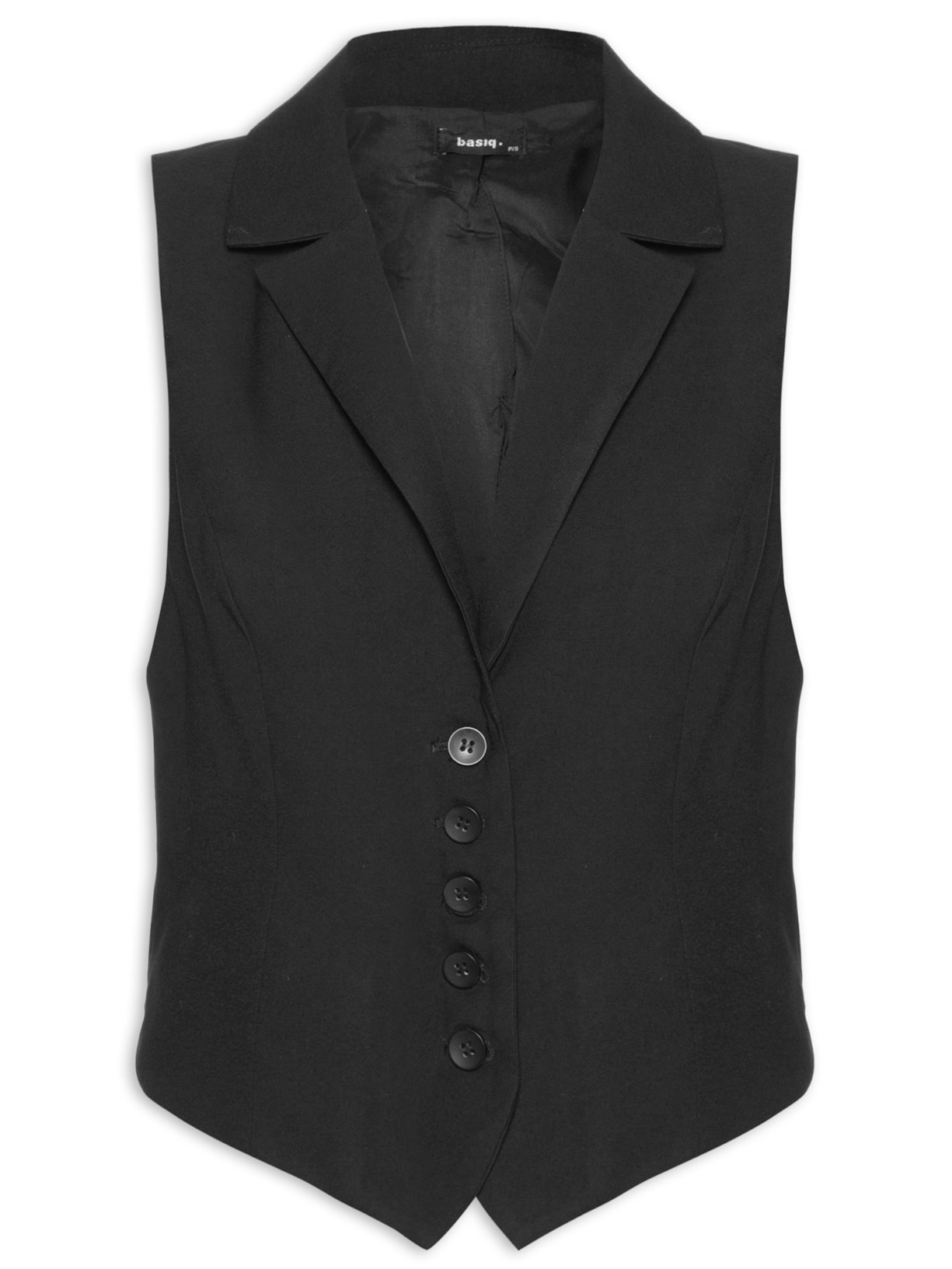 Colete Feminino Forrado - Preto