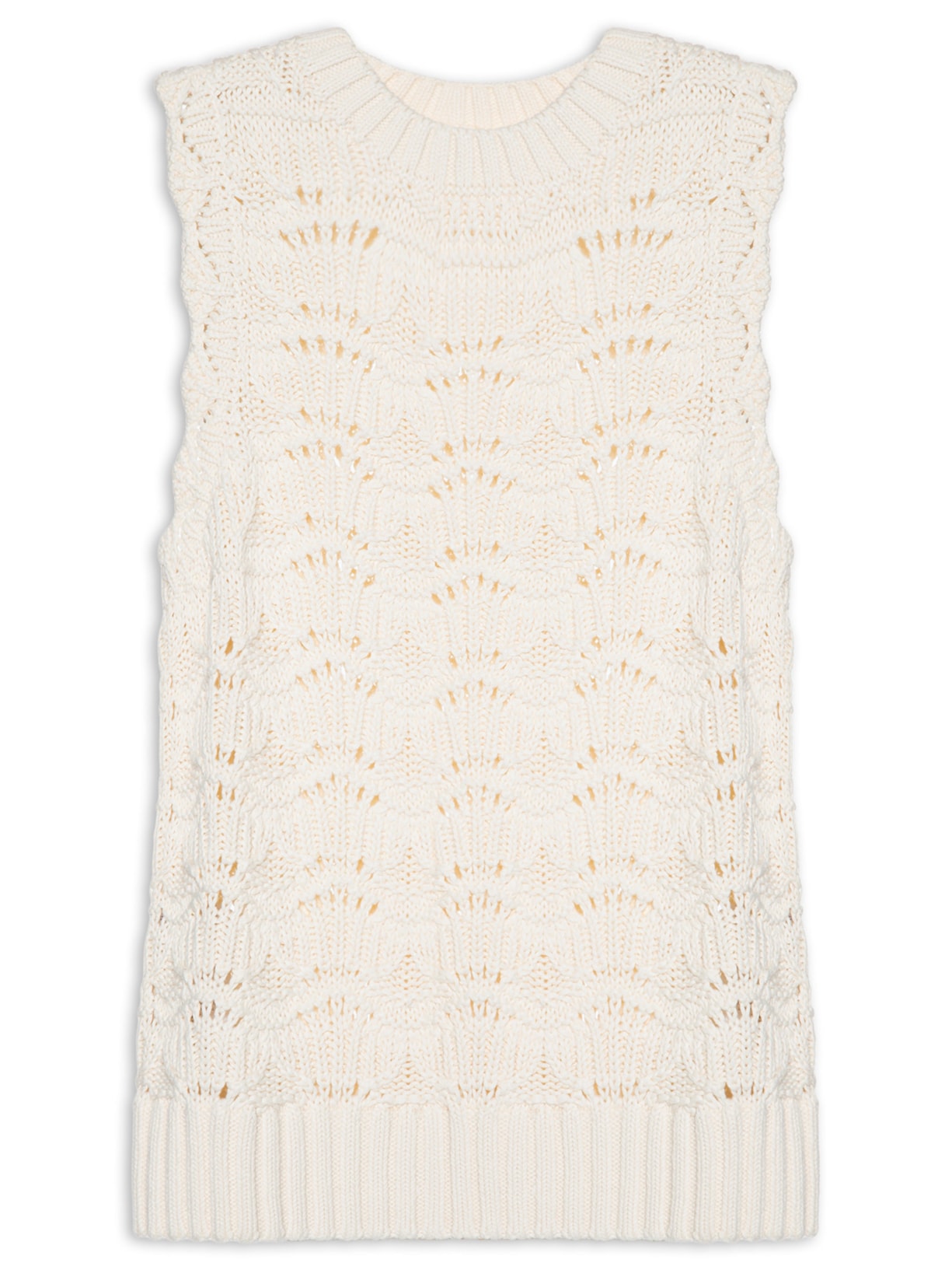 Colete Feminino Hope Crochet Tank Bege Levi's