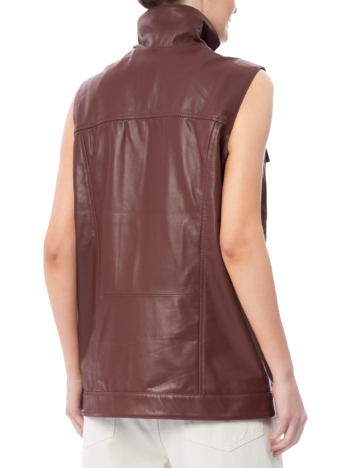 Colete Feminino Infinity Oversized – Vermelho Studio Kalline