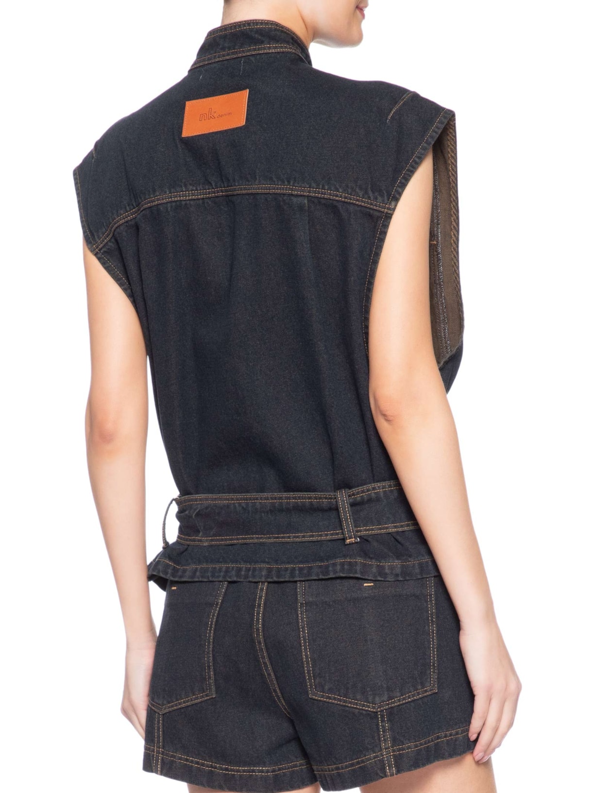Colete Feminino Jeans Avery – Azul Nk