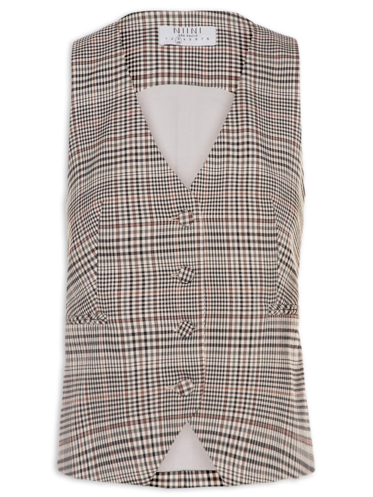 Colete Feminino Joana - Bege