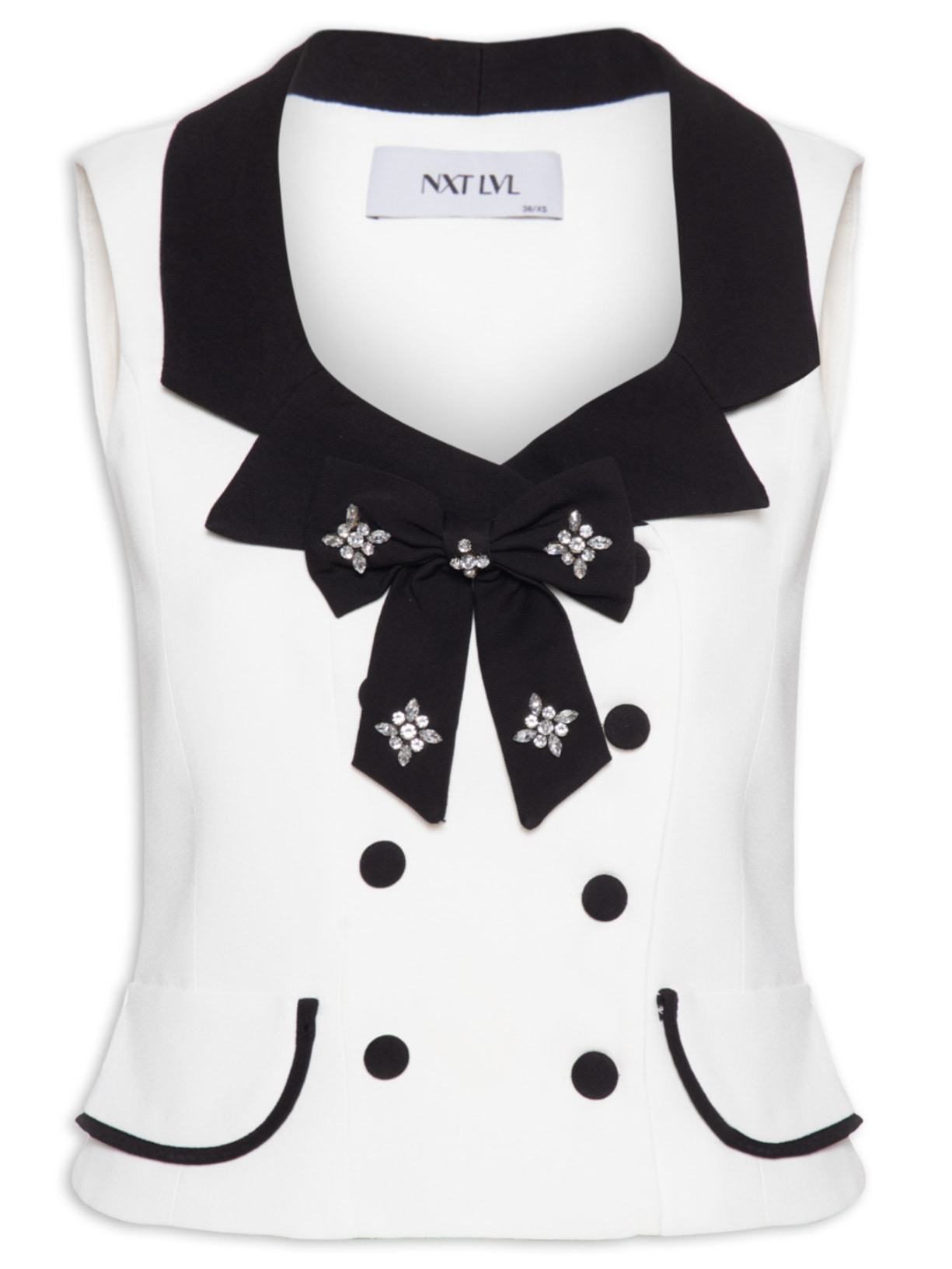 Colete Feminino Joy - Off White