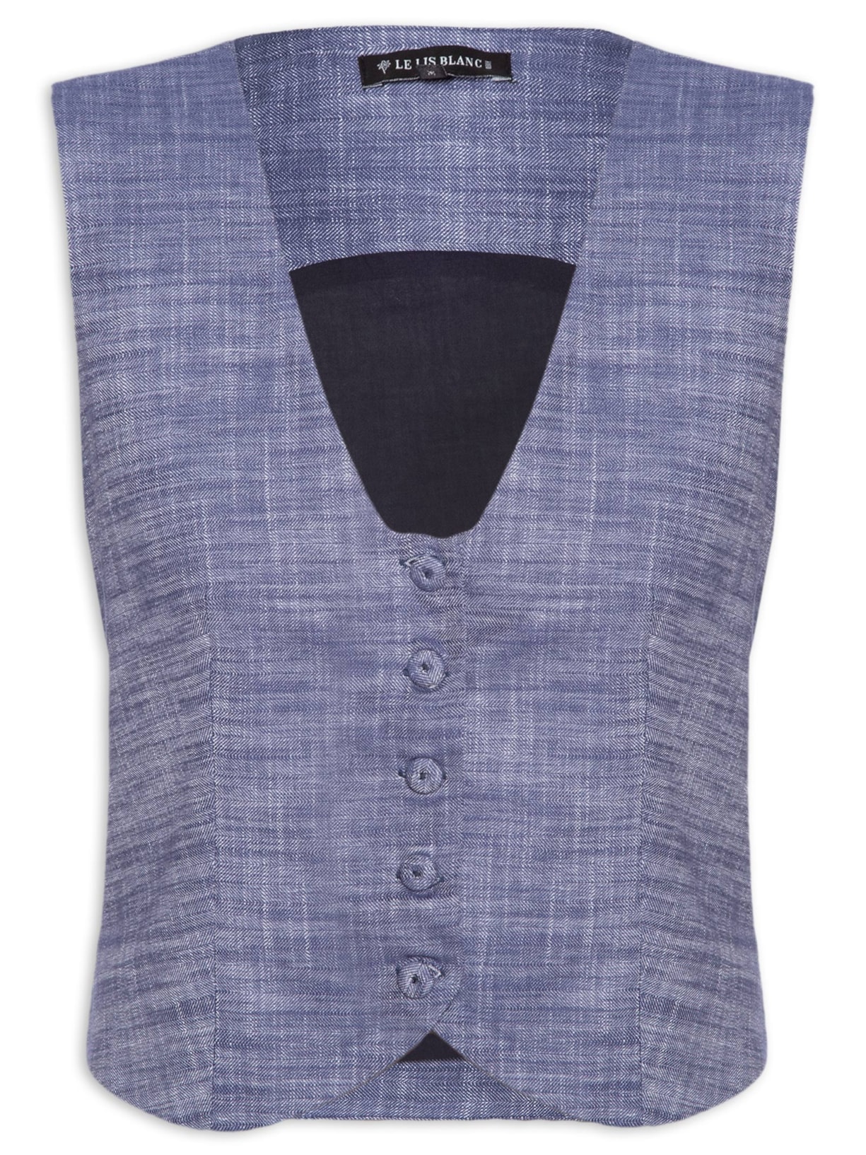 Colete Feminino Julia - Azul