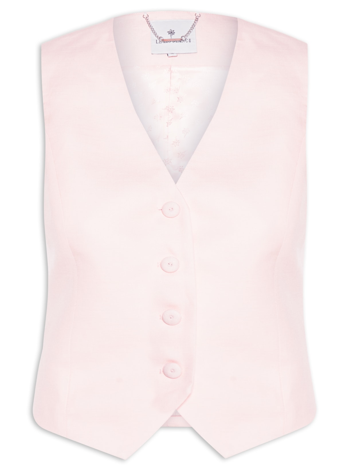 Colete Feminino Julia V - Rosa