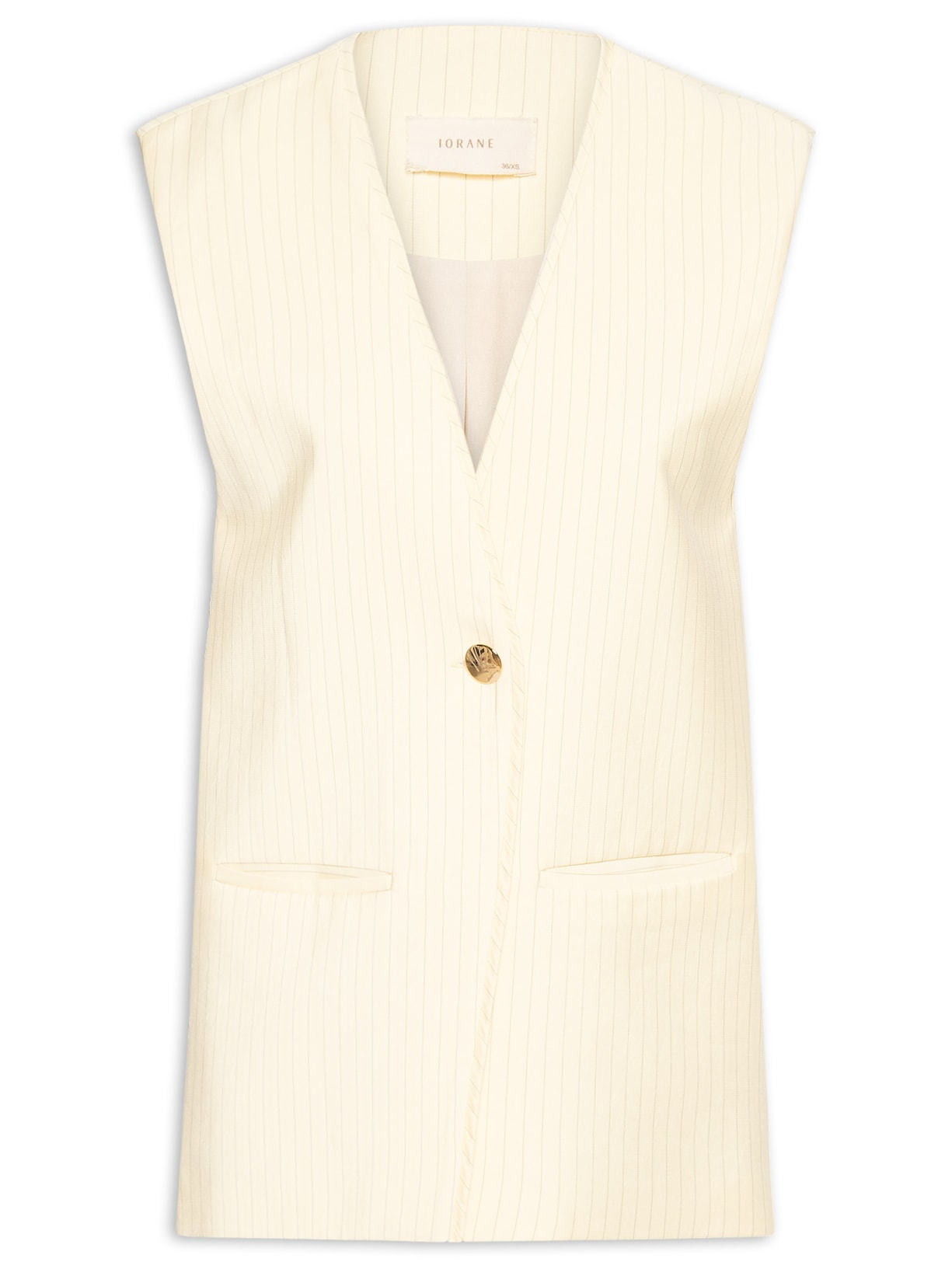 Colete Feminino Karla Amarelo Iorane