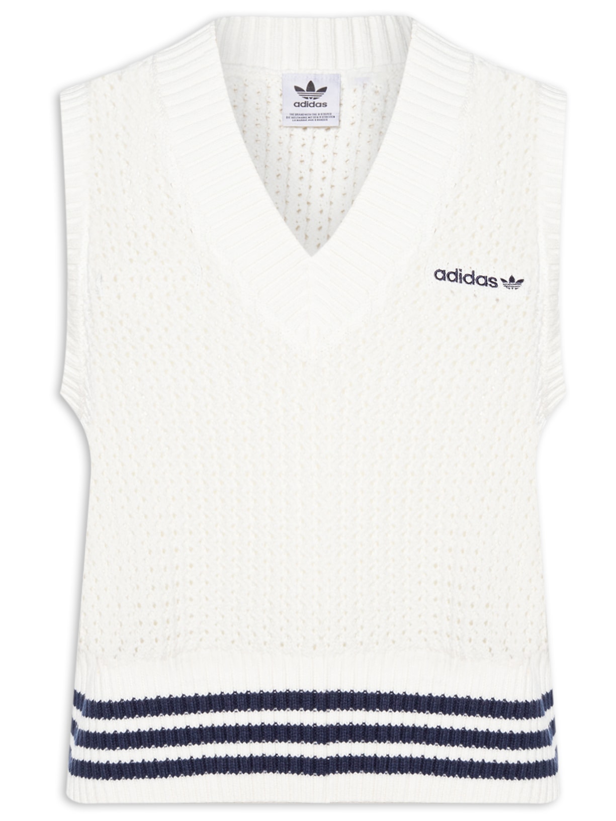 Colete Feminino Knit - Off White