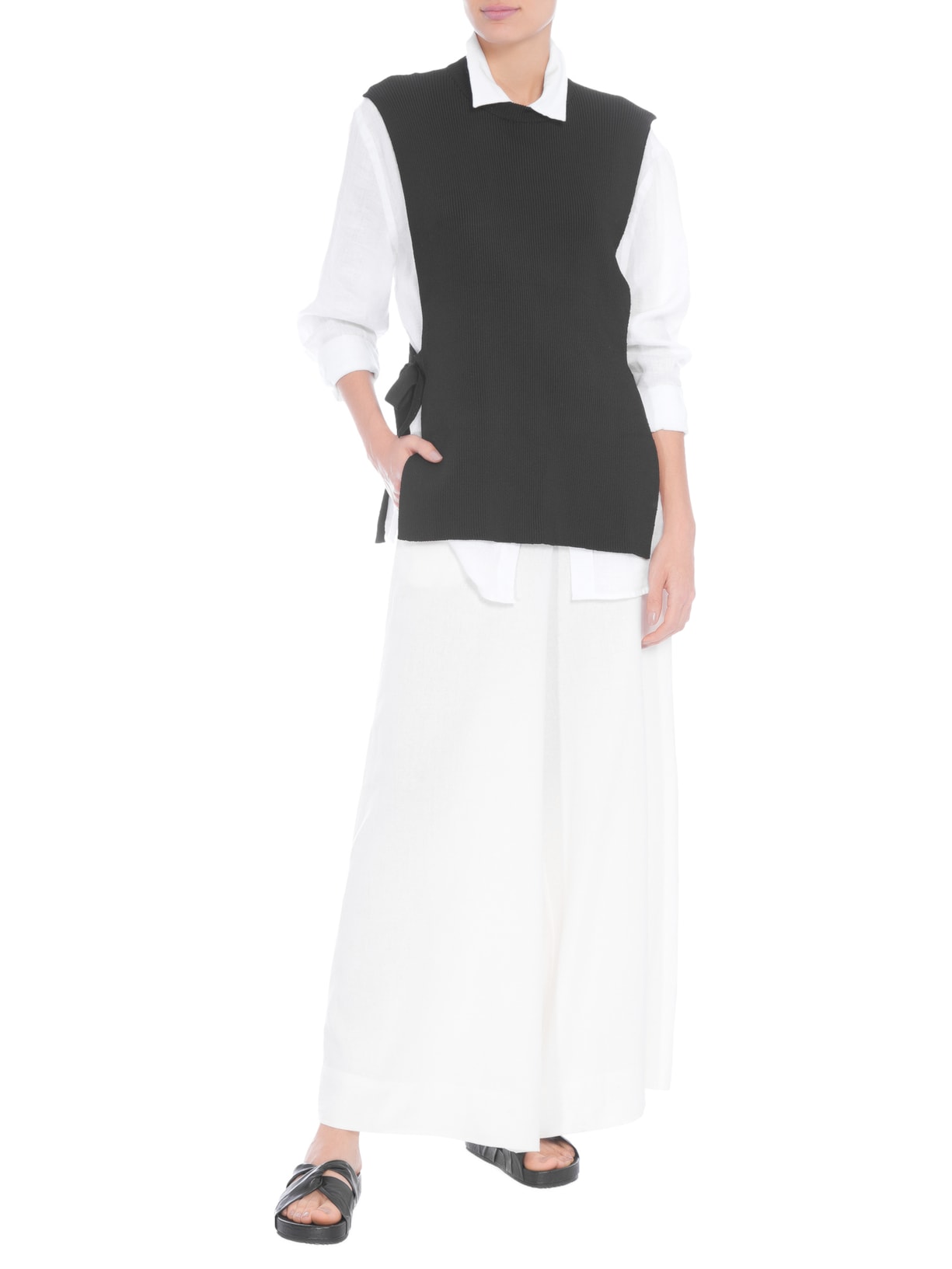 Colete Feminino Knit Travel Preto Osklen