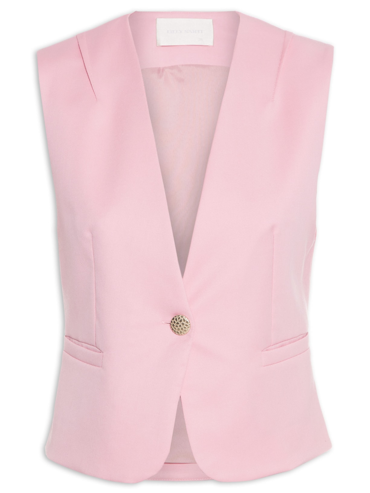 Colete Feminino Lã Fria 120 - Rosa