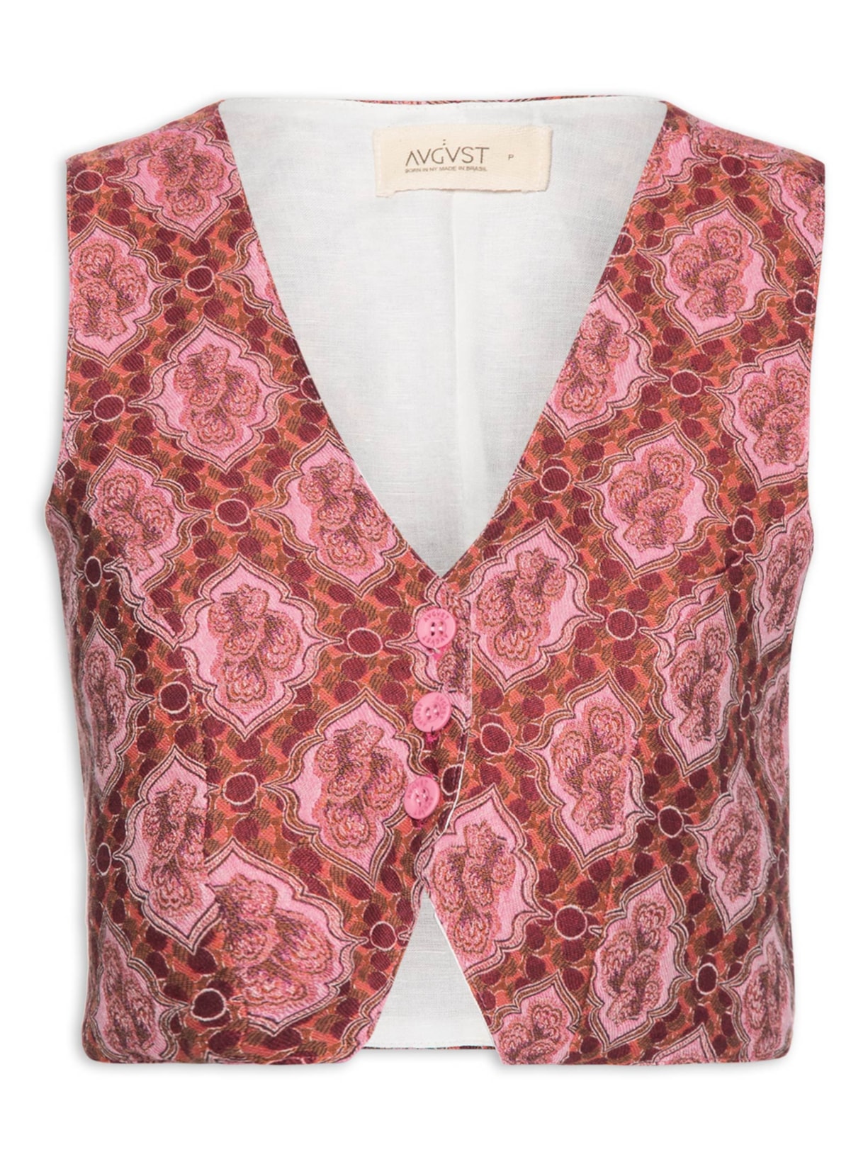 Colete Feminino Lana - Rosa