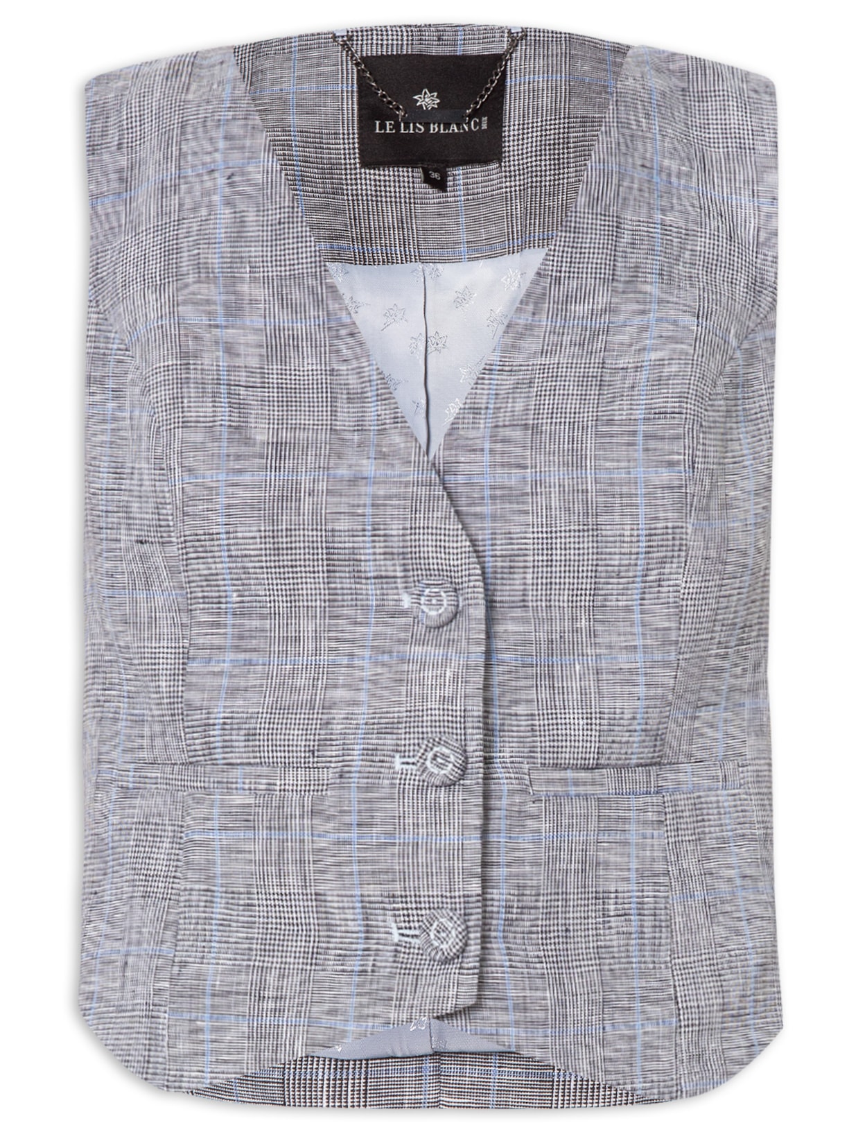 Colete Feminino Laura - Cinza