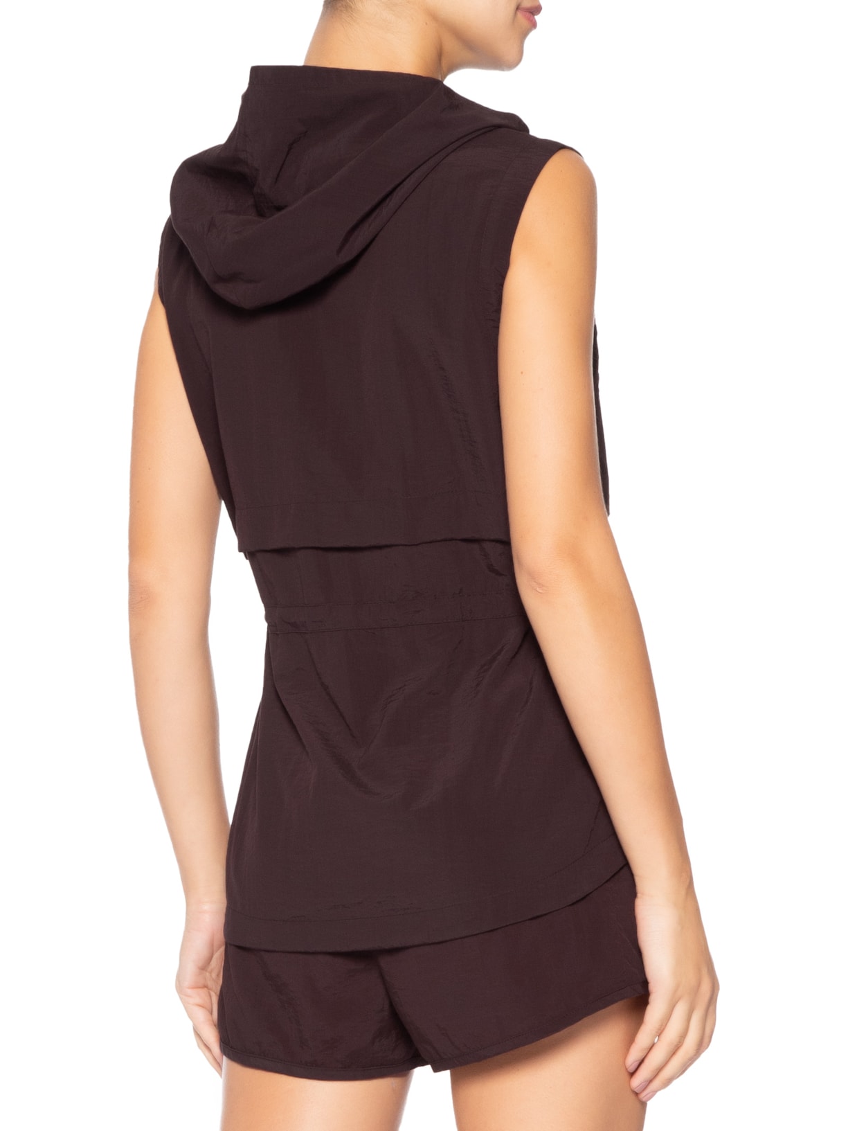 Colete Feminino Liso Marrom Body For Sure