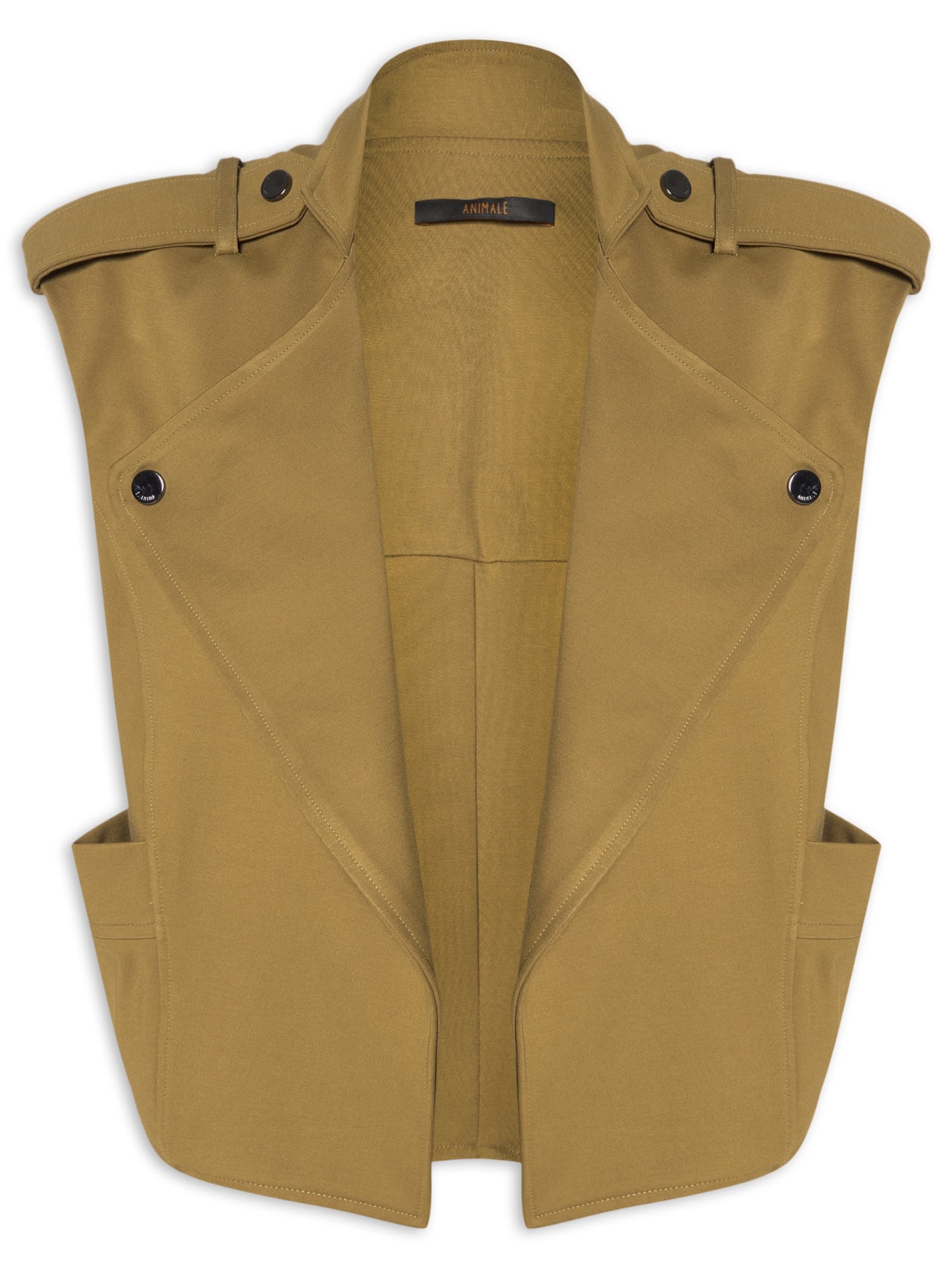 Colete Feminino Malha Estruturada Ateliê - Verde