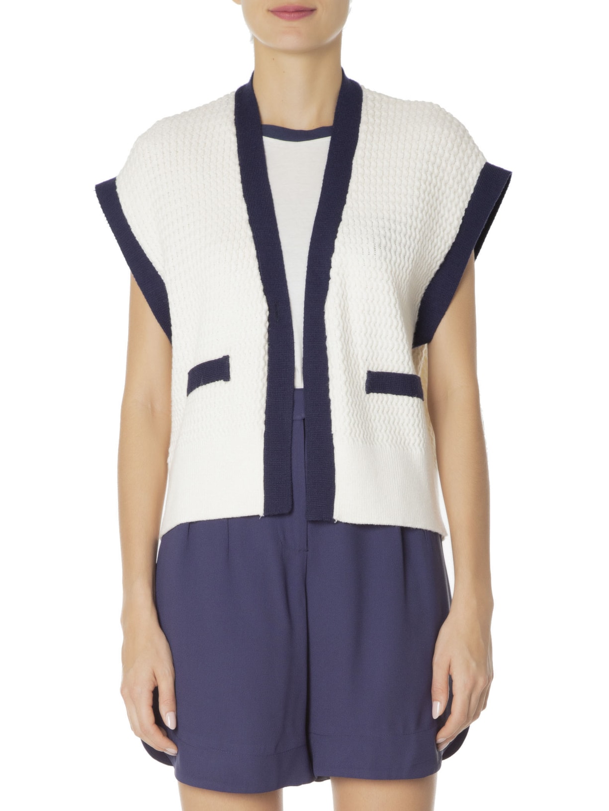 Colete Feminino Maria Off White Iorane