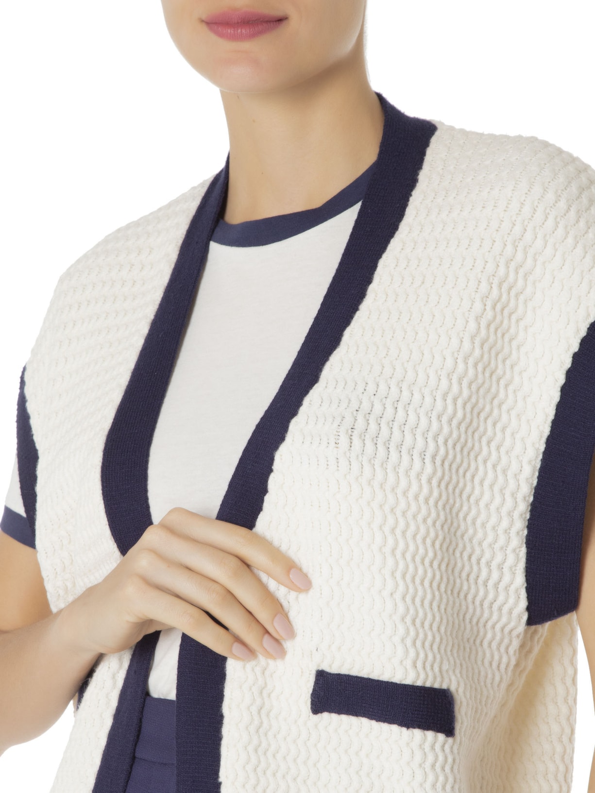 Colete Feminino Maria Off White Iorane