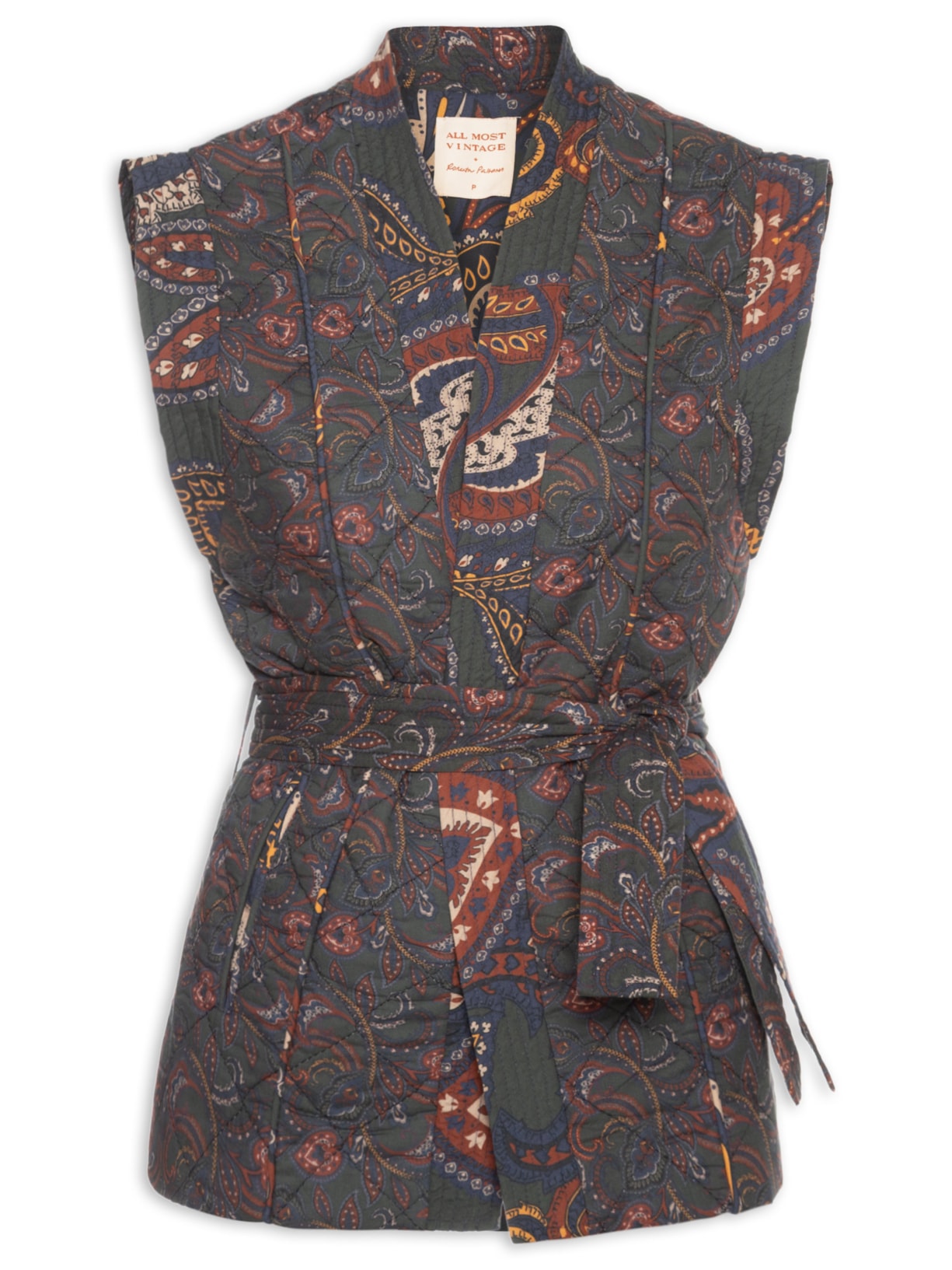 Colete Feminino Marie Verde All Most Vintage