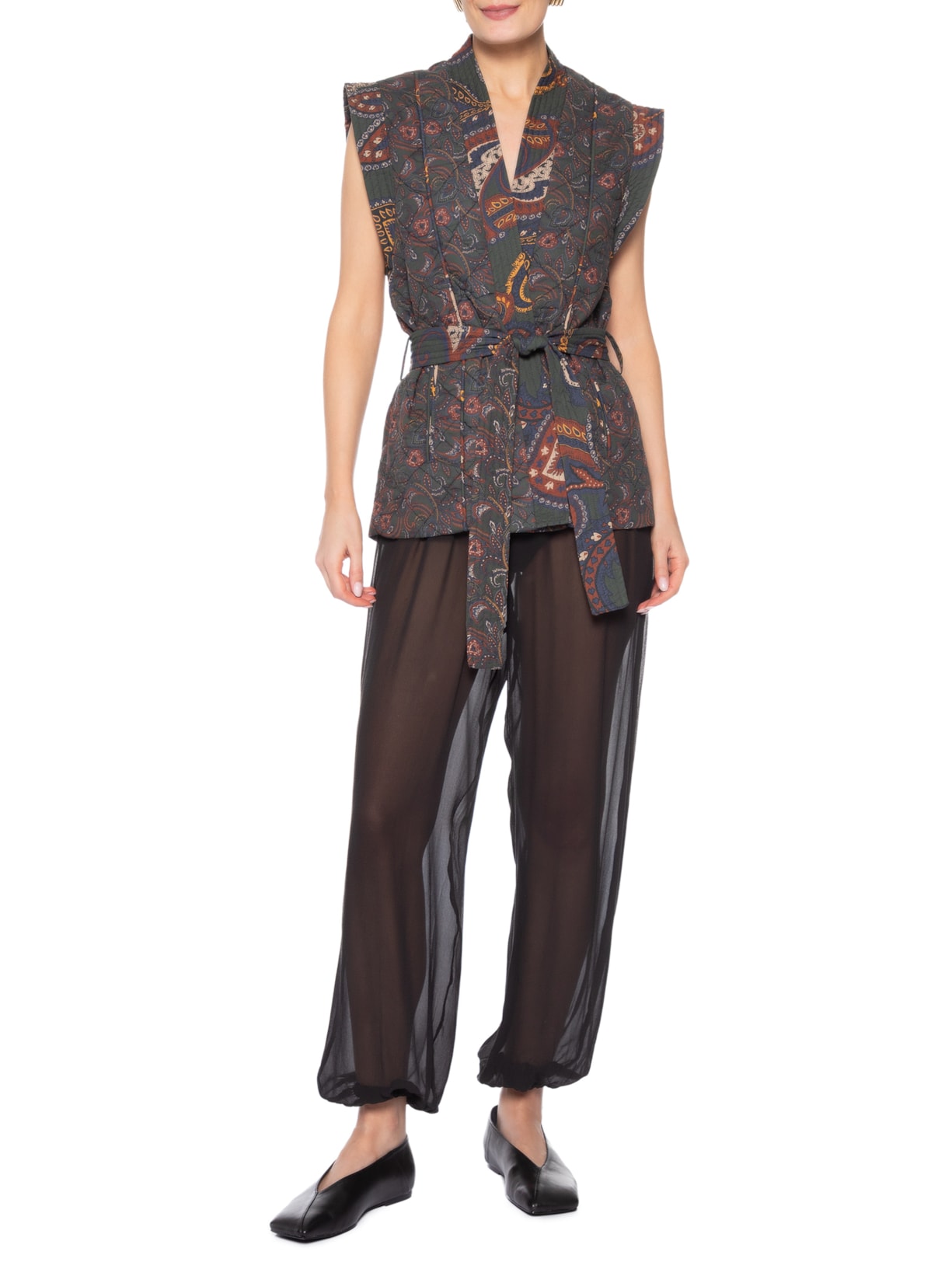 Colete Feminino Marie Verde All Most Vintage