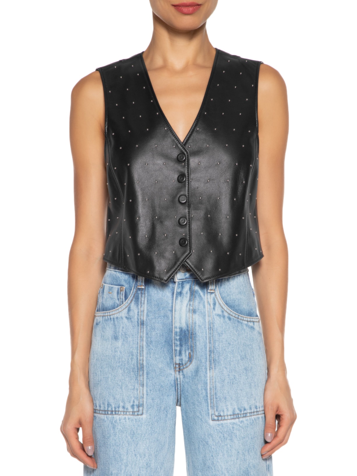 Colete Feminino Mestiço Lais Preto Nk