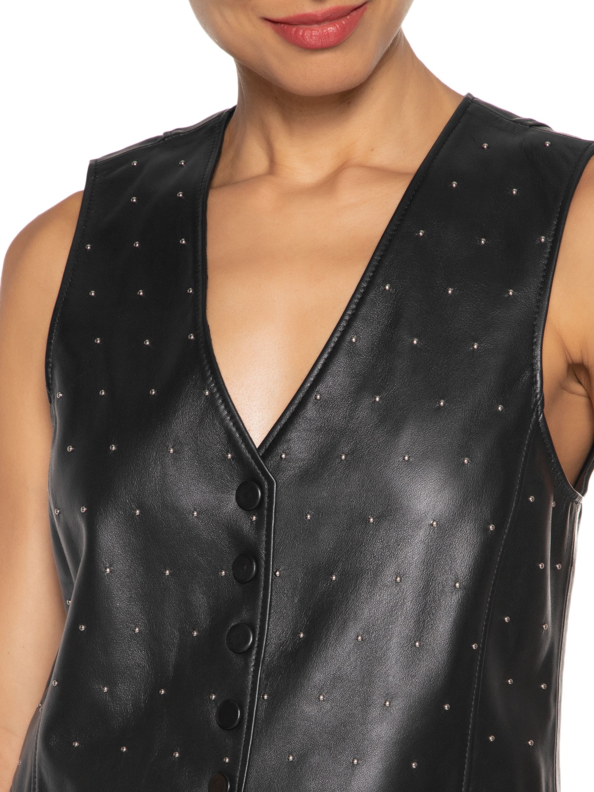 Colete Feminino Mestiço Lais Preto Nk