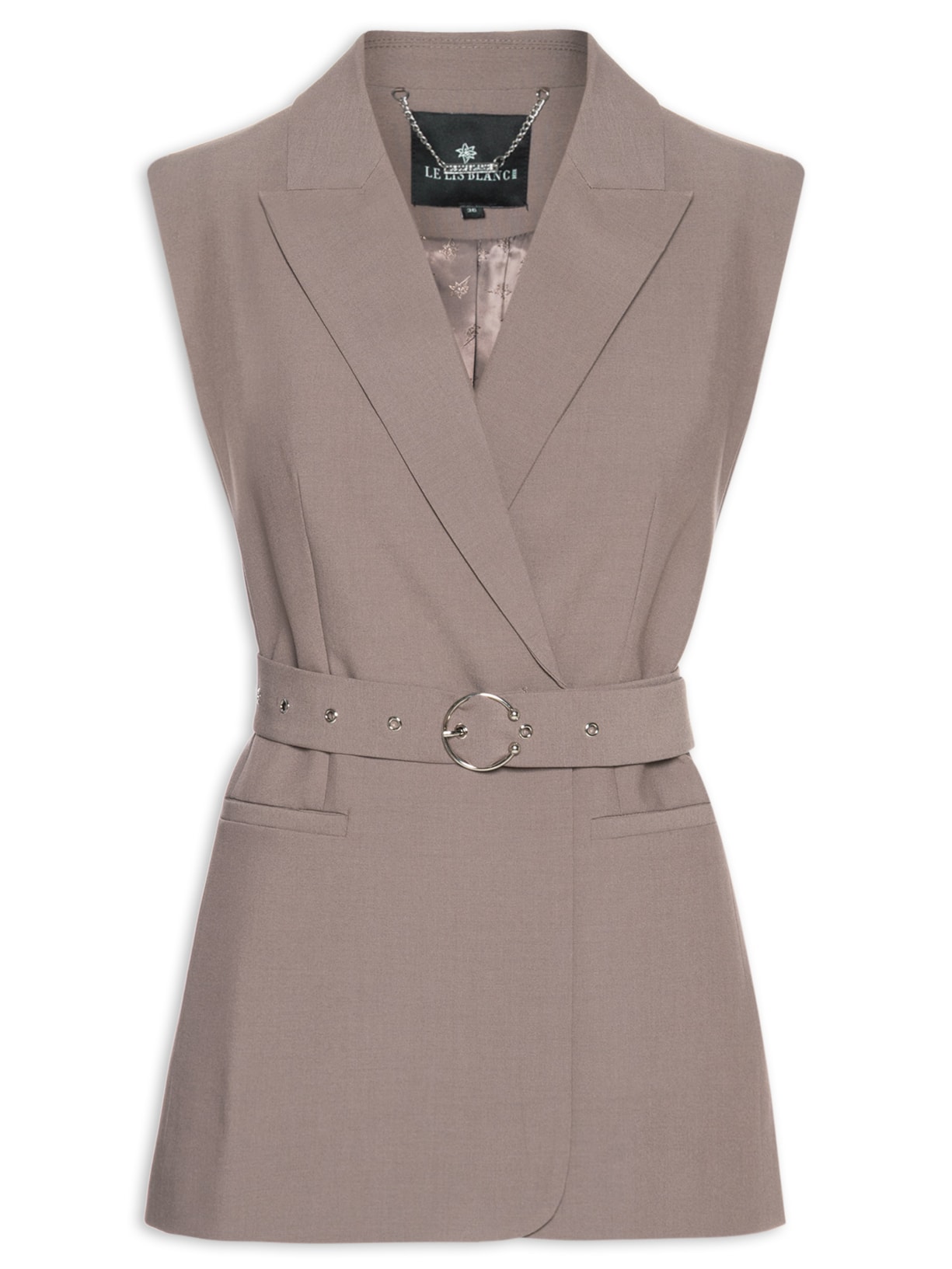 Colete Feminino Nic II - Marrom