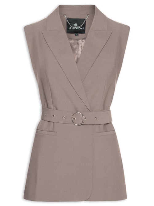 Colete Feminino Nic II - Marrom