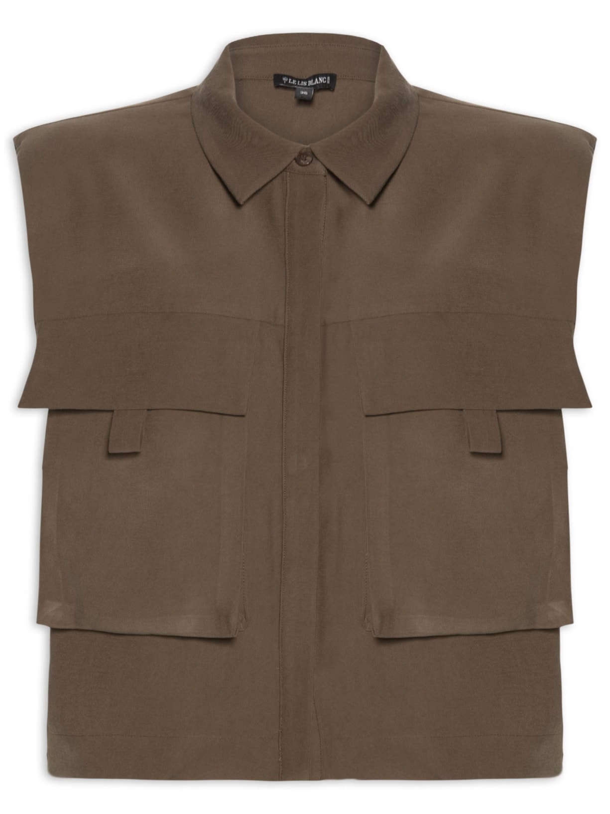 Colete Feminino Pat II - Marrom