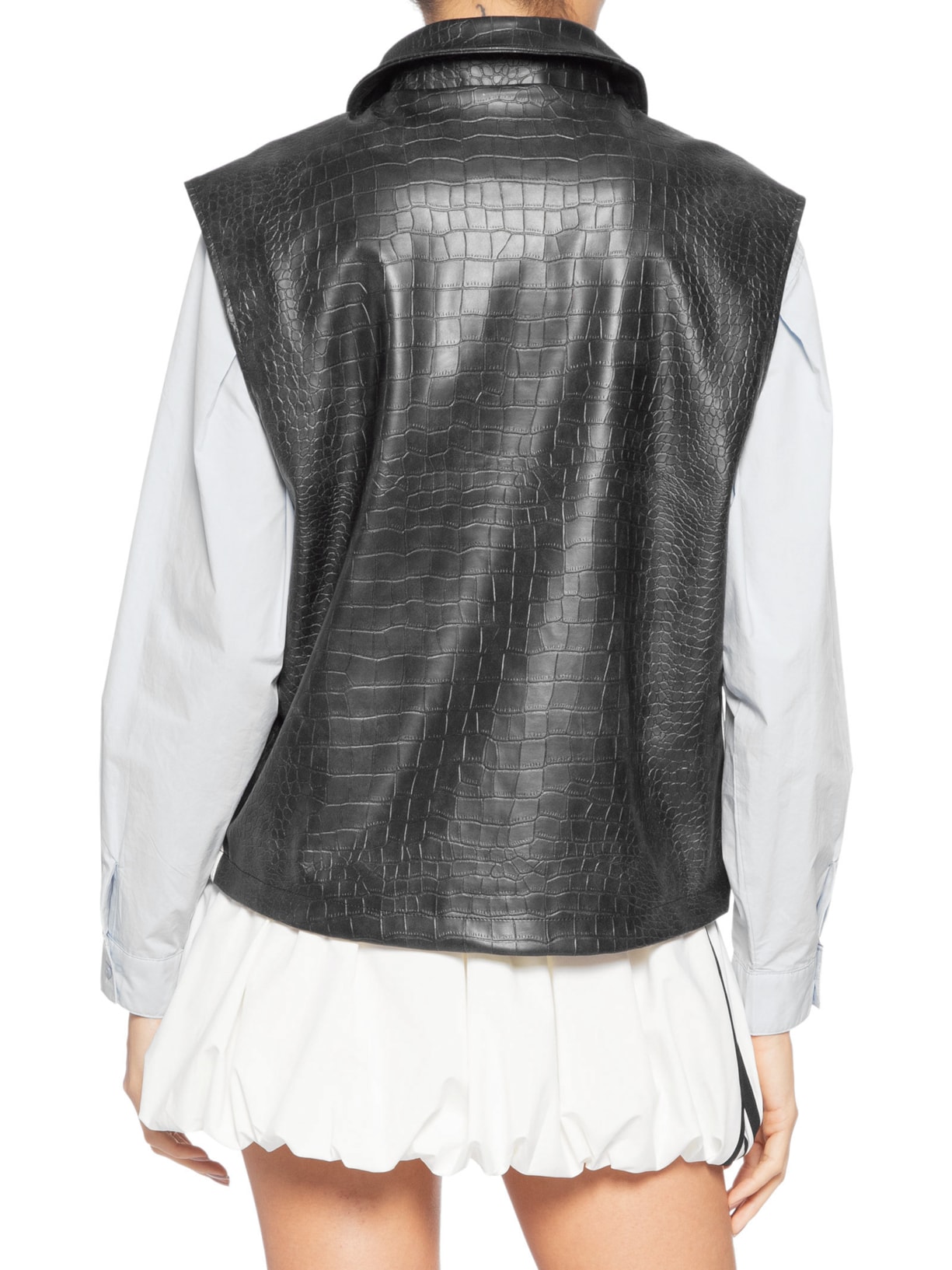 Colete Feminino Pleather Vest Preto Adidas Originals