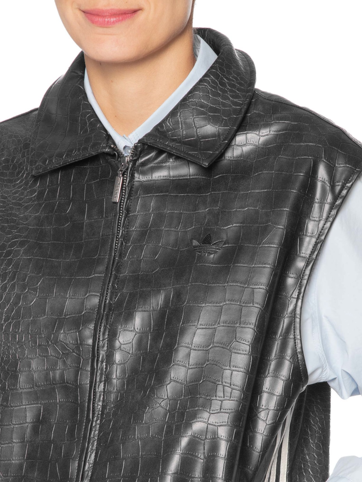 Colete Feminino Pleather Vest Preto Adidas Originals