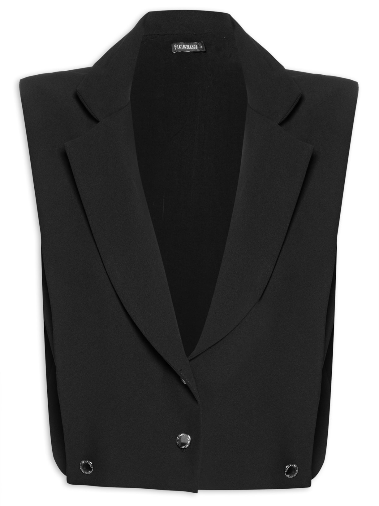 Colete Feminino Poly - Preto