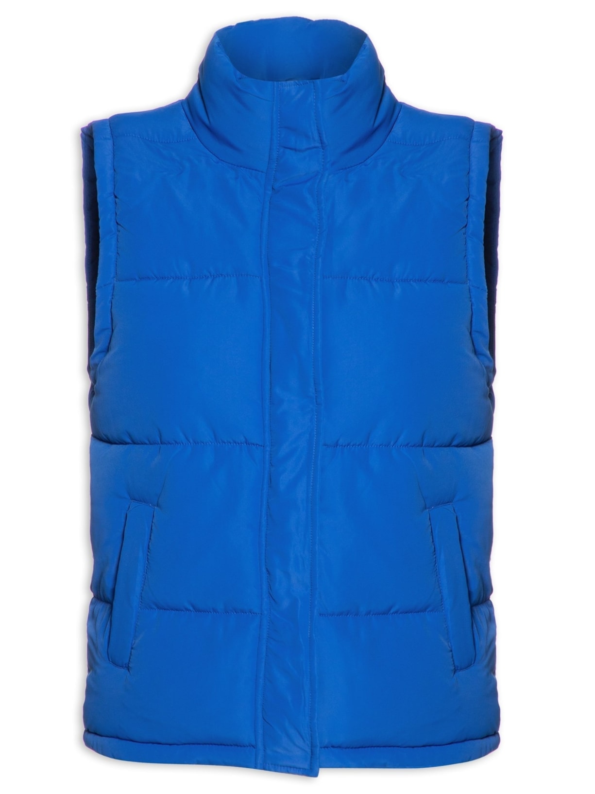 Colete Feminino Puffer - Azul
