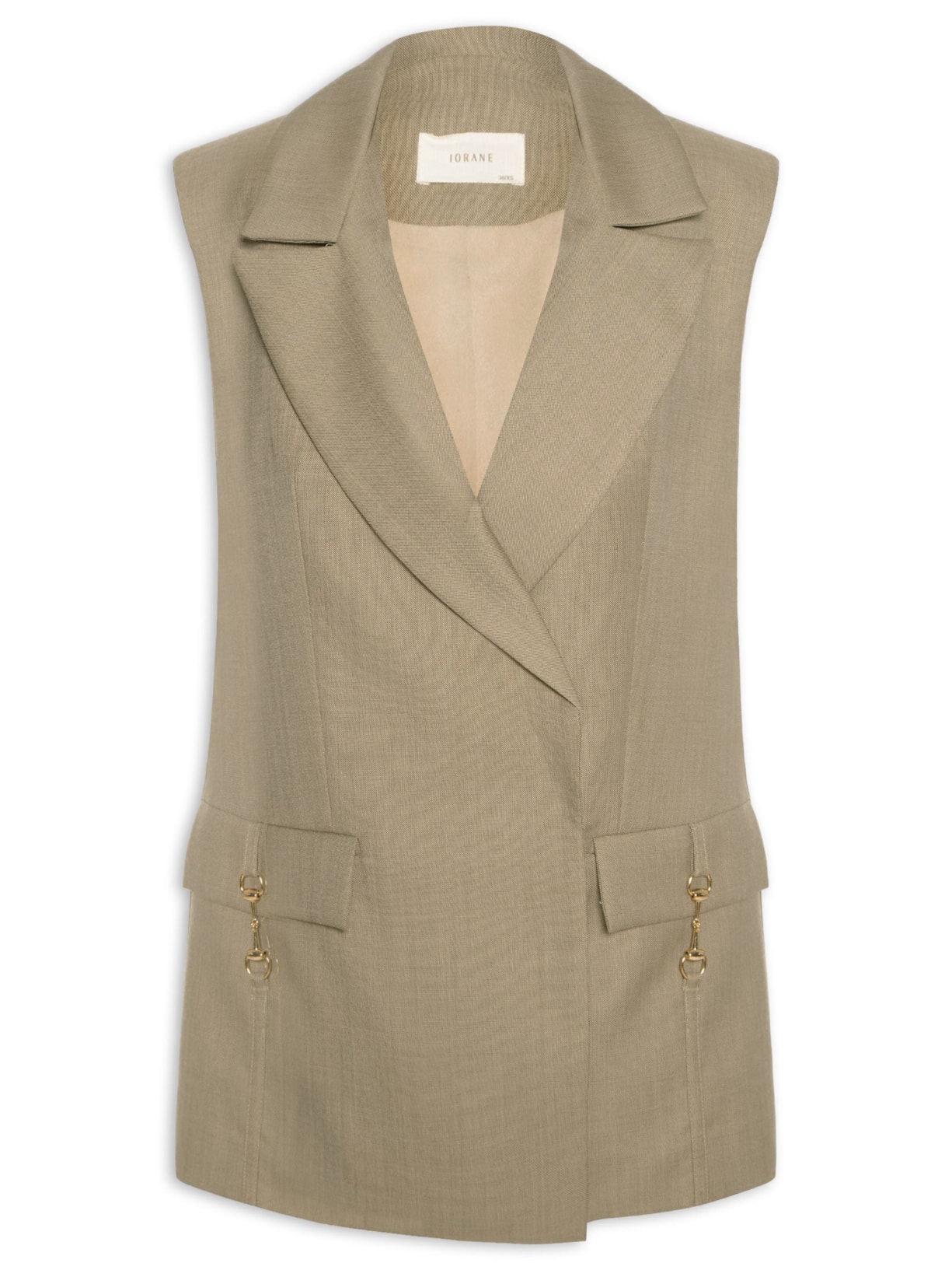 Colete Feminino Rafaela Marrom Iorane