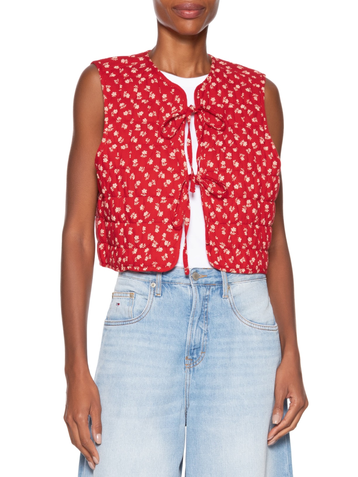 Colete Feminino Rue Liner Vest Vermelho Levi's