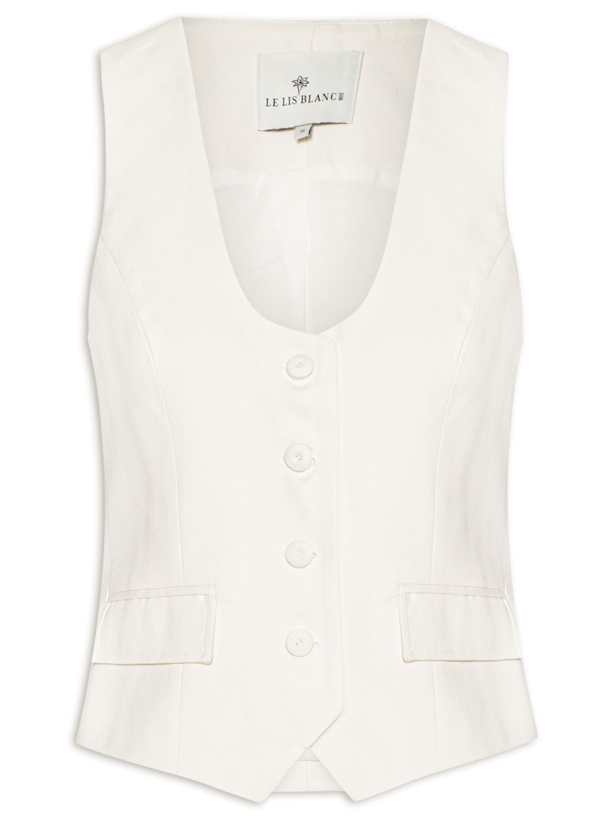 Colete Feminino Sarah - Off White