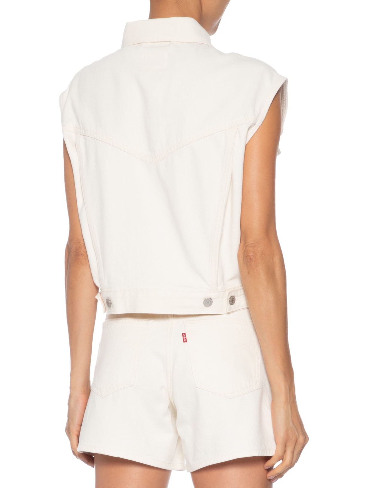 Colete Feminino Shrunken 90s Vest Branco Levi's