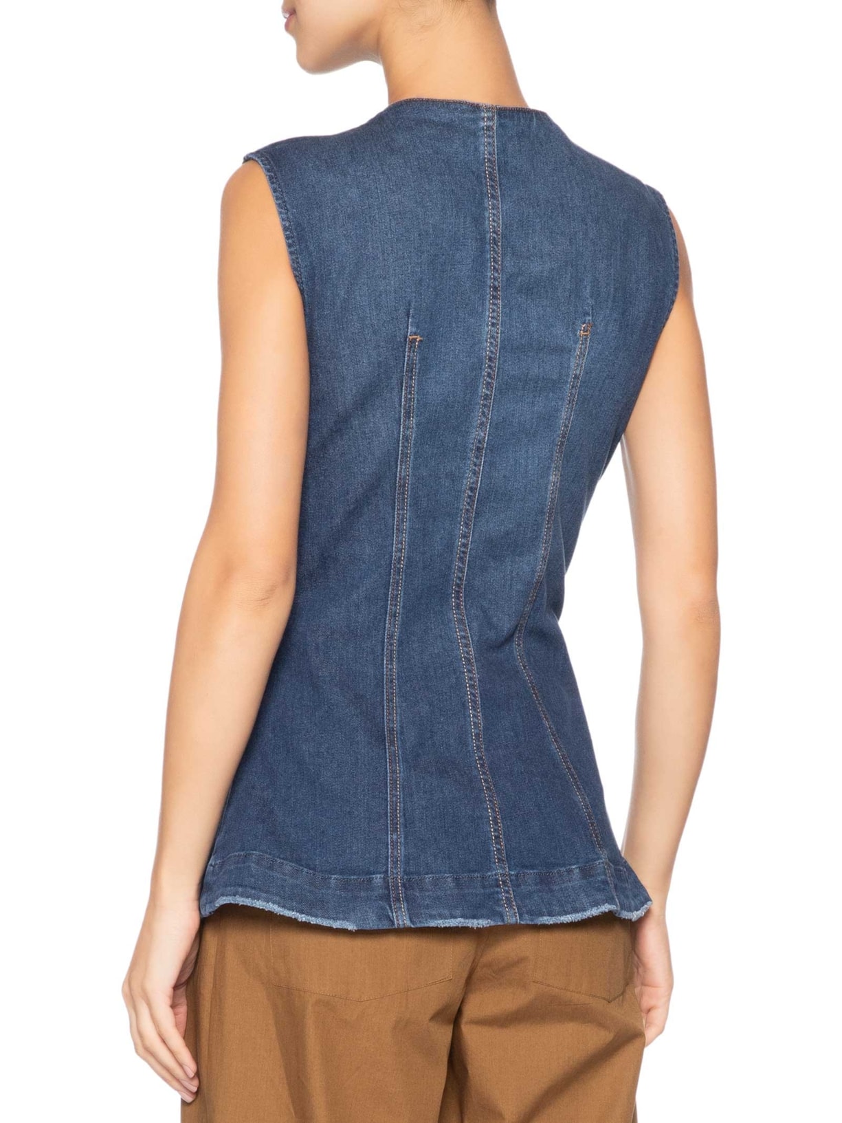 Colete Feminino Sienna Dark Blue Azul Bo.bô