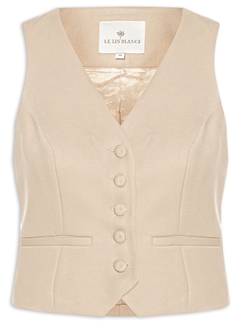 Colete Feminino Stella - Bege
